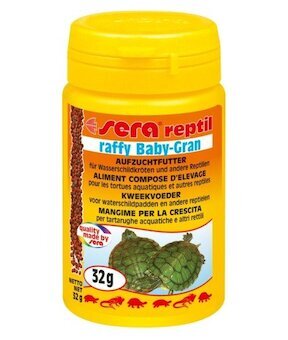 Sera krmivo pro rostoucí masožravé plazy Raffy Baby Gran 100ml Nature