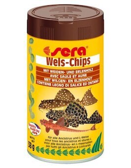 Sera speciální krmivo pro krunýřovité sumečky Wels-Chips 100ml Nature