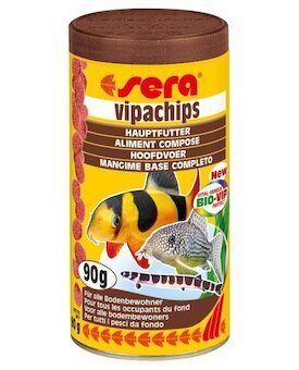 Sera speciální krmivo pro řasožravé ryby Vipachips 250ml Nature