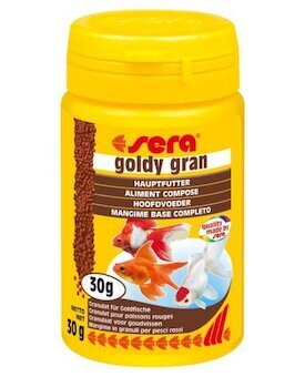 Sera základní krmivo pro studenovodní ryby Goldy Gran 100ml Nature