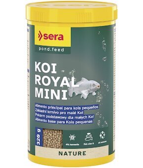 Sera základníé krmivo pro koi a iostatní jezírkové ryby Koi Royal Mini 1l Nature