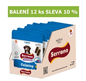 Serrano funkční tyčinky uklidňující Calming 110 g (12 ks) SLEVA 10 %
