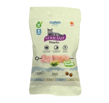 Serrano Snack Cat Oral Care Chicken 50 g