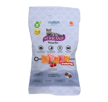 Serrano Snack Cat Urinary Salmon & Tuna 50 g