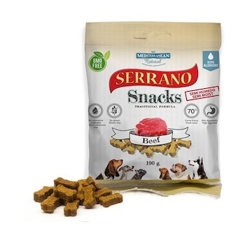 Serrano Snack Dog Beef 100 g