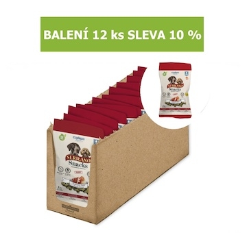 Serrano Snack Dog Serrano Ham 100 g (12 ks) SLEVA 10 %