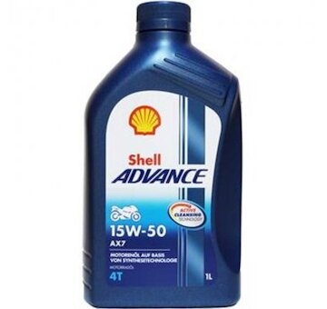 Shell Advance 4T AX7 15W-50 1 l