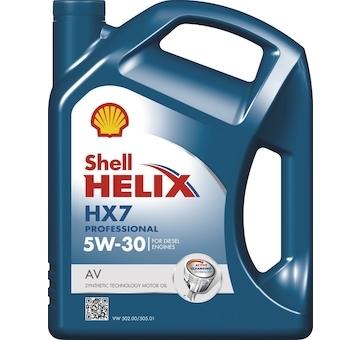 Shell Helix HX7 Professional AV 5W-30 4 L
