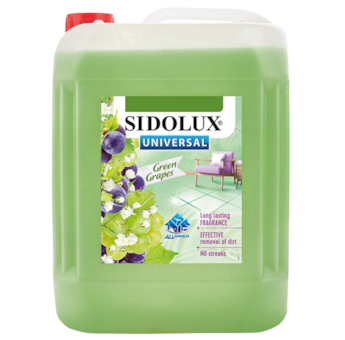 SIDOLUX UNIVERSAL soda power s vůní Green Grapes 5l