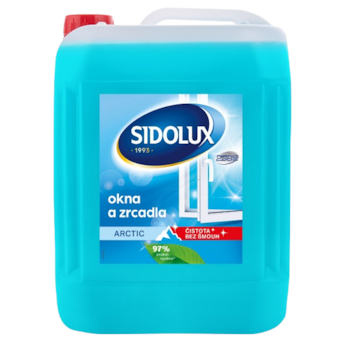 SIDOLUX  WINDOW NANO CODE - ARCTIC- čistič oken s NANO technologií, 5l
