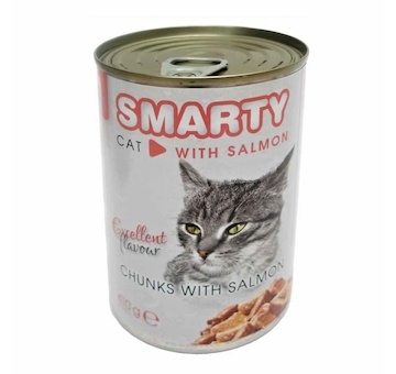 SMARTY Cat Losos chunks, konzerva 410 g