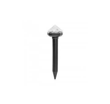 Solární odpuzovač krtků a hlodavců, diamantový, LED/ABS