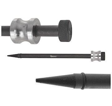 Stahovák podložek vstřikovačů, s reverzním kladivem GEKO