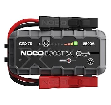 startovací box + power banka, startovací proud 2500A NOCO BOOST X GBX75 (USA)