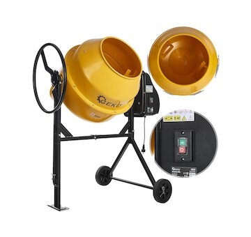 Stavební míchačka 200 l, 1000 W - GEKO