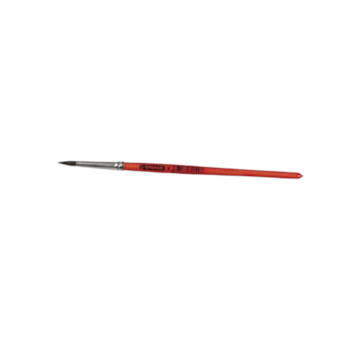 Štětec umělecký plochý S 7231/313 červený 16