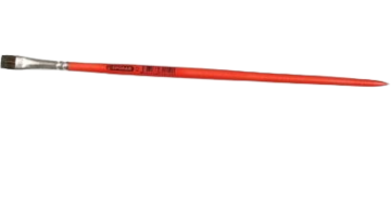 Štětec umělecký plochý S 7231/313 červný 6