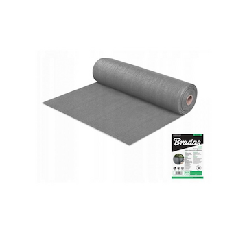 Stínící zahradní tkanina na pletivo 95%, 1.2x10m, 160g/m², šedá