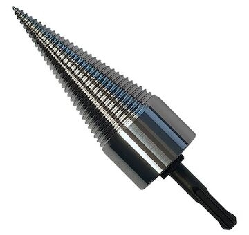 Štípací trn - kužel na dřevo 38x115mm s uchycením SDS+ KAXL