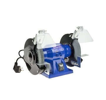 Stolní dvoukotoučová bruska 150W, 150mm GEKO