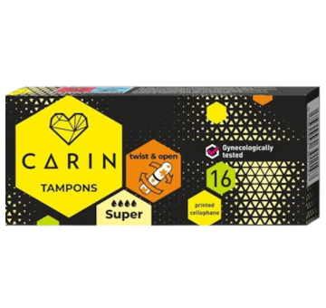 Tampony Carin Super 16ks