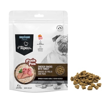 Tapas Snack Dog Chicken with Turkey GF 150 g