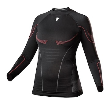 termotriko s dlouhým rukávem HERO LONG SLEEVE WOMEN, UNDERSHIELD, dámské (černá, vel. S/M)