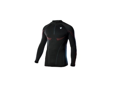 termotriko s dlouhým rukávem Hero Long sleeve ZIP - warm, UNDERSHIELD (černá, vel. 2XL/3XL)