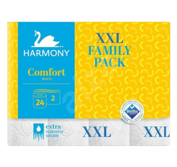 Toaletní papír Harmony Comfort 2vr (24ks)