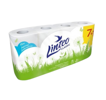 Toaletní papír Linteo Classic 2vr, (8ks)