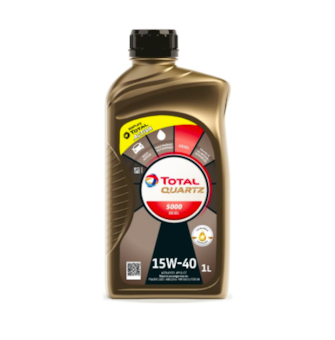 TOTAL QUARTZ 5000 15W-40 1L