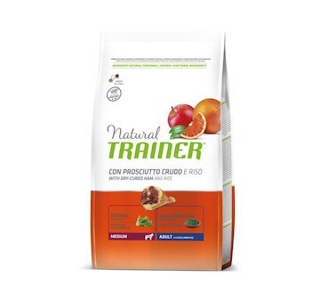 TRAINER Natural Medium Adult prosciutto a rýže 12kg