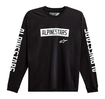 triko FACE OFF TEE, ALPINESTARS (černá/bílá, vel. 2XL)