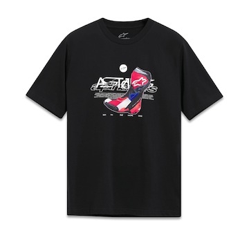 triko R BOOT CSF, ALPINESTARS (černá, vel. S)
