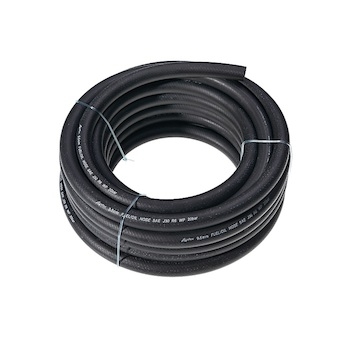 Třívrstvá gumová vyztužená palivová hadice průměr 8 mm / 1 mb (10 m na kotouči)