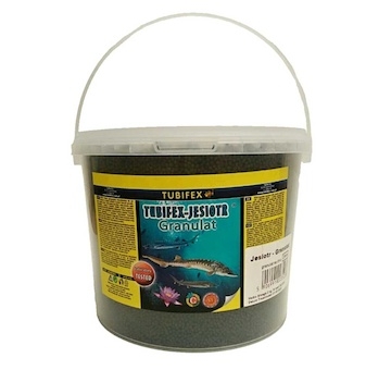 Tubifex krmivo pro jesetery 2 mm, sáček 2 kg