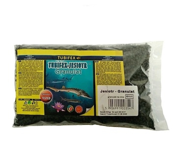 Tubifex krmivo pro jesetery 4 mm, sáček 0,5 kg