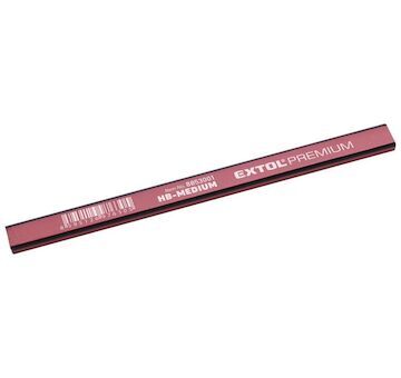 Tužka tesařská PROFI, 175mm středně tvrdá-HB EXTOL PREMIUM