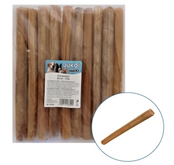 Tyč buvolí JUKO Snacks 25 cm (10 ks)