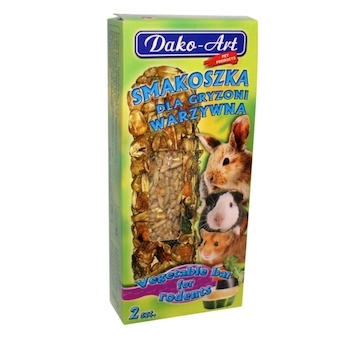 Tyčinka hlodavec se zeleninou Dako (2 ks)