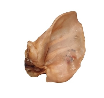 Ucho vepřové CZ PRODEJ PO BALENÍ (50 ks)