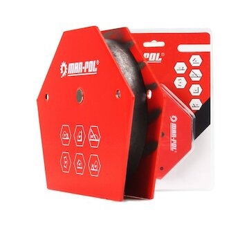 Úhlový magnet 30°/45°/60°/75°/90°/135°, 35kg MAR-POL