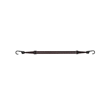 Upínací guma s háčky, 60 cm, černá BUNGEE SPIDER HOOK