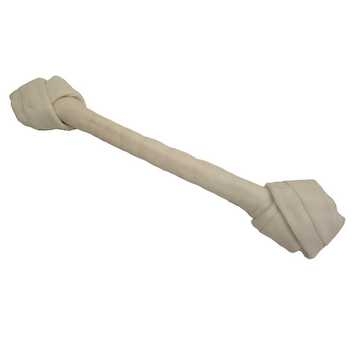 Uzel buvolí bílý JUKO Snacks 26 cm (10 ks)