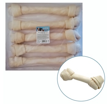 Uzel expandovaný bílý JUKO Snacks 41 cm (5 ks)