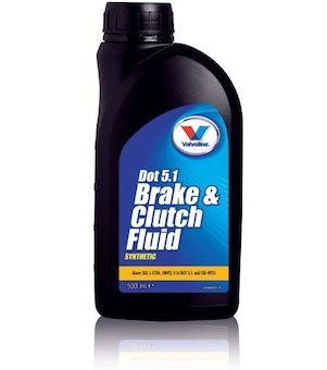 VALVOLINE BRZDOVÁ KAPALINA BRAKE AND CLUTCH FLUID DOT 5.1 - 1L