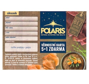 Věrnostní program (20 ks) POLARIS karta 