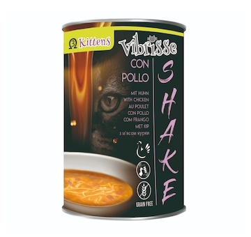 Vibrisse Shake Kitten Kuřecí polévka s omega 3 135 g