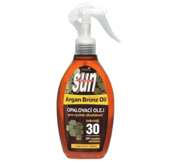 Vivaco SunVital opalovací olej OF 30 200ml s Argánovým olejem