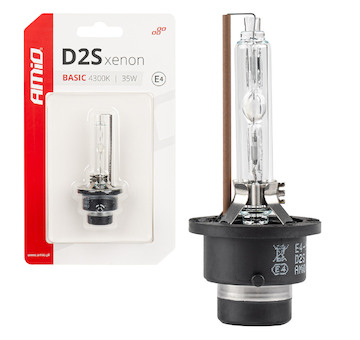 Výbojka D2S 35W 4300K xenonová BASIC blister AMIO-03860